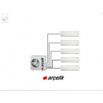 Multi Sistem Duvar Tipi 5+1 Inverter 12+12+12+12 - 30.000 btu/h 